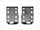 Kubota quick release loader brackets (Pair), Replacement for: Bobcat Type Skid steer Fitting ( S.119879 )