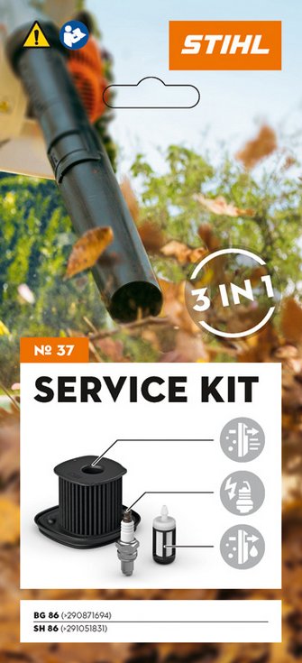 Stihl Service Kit 37 - BG86 ( after 2013 ) / SH86  ( after 2013 )