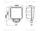 Light, Work Light,  LED , CISPR 25: Class 3, 4000 Lumens ( S.28768 )