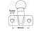 Ball Hitch Forged 50mm Towball Hitch ( S.4071 )