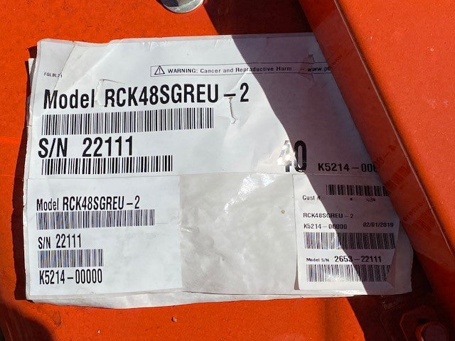 KUBOTA RCK48 S GR EU-2  GR2120S Side Discharge mower deck RCK48 S GR EU-2  GR2120S (RCK48SGREU2)