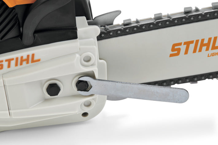 Stihl Children's battery-operated Stihl MS500i toy chainsaw
