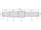 Lower Link Implement Pin Dual 22-28-32x185mm, Cat. 1/2 ( S.5795 )