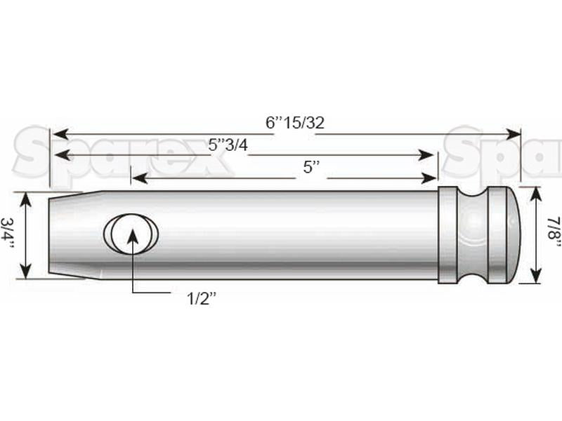 Top Link Pin 19x127mm Cat. 1 ( S.77 )
