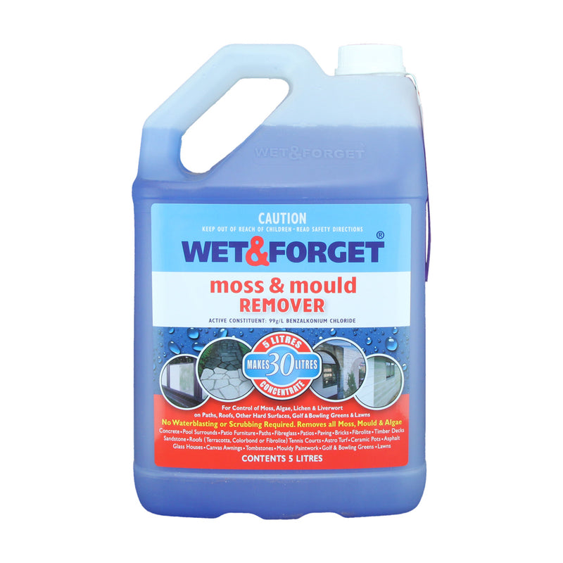 Wet & Forget Mould, Lichen & Algae Remover 5L