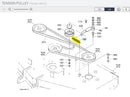 K5763-34753 Kubota Tension Spring