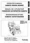 Kubota Operators Manual - G23, G26 Ride on Mower