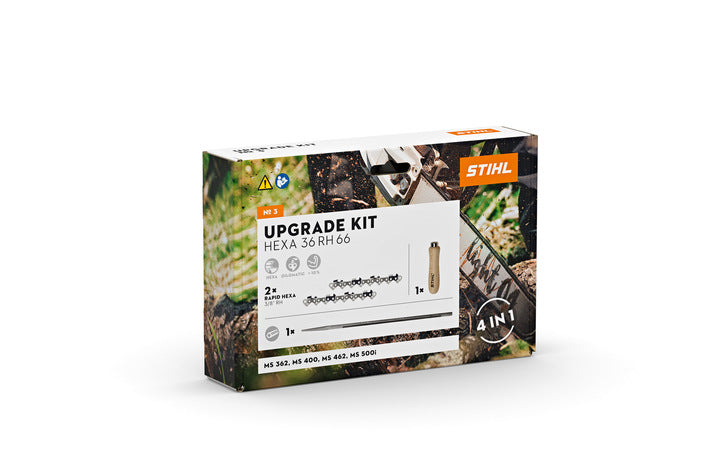 Stihl Hexa Chain Upgrade Kit 3 / 18" to fit MS362, MS400, MS462 and MS500i petrol chainsaws