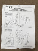 6C300-95501  Kubota B7335  Rear Work Light Kit