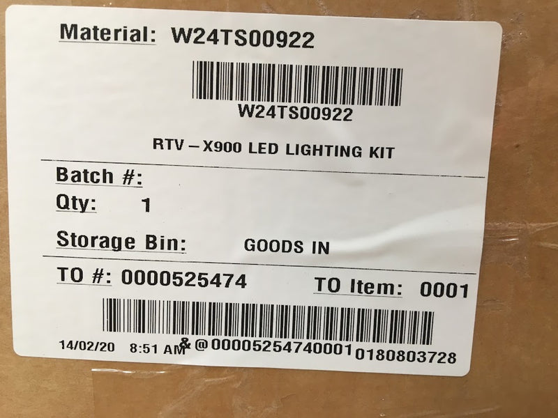 W24TS-00922  Kubota RTVX900 LED Road Lighting Kit