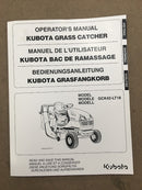 K6034-11100  Kubota GCK42-LT18 Kit Rear Grass Collector Support Kit
