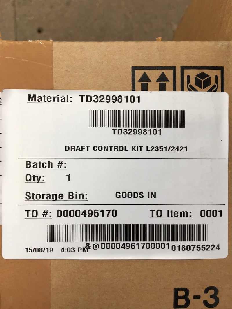 TD329-98101  Kubota Draft Control Kit L2351 / L2421