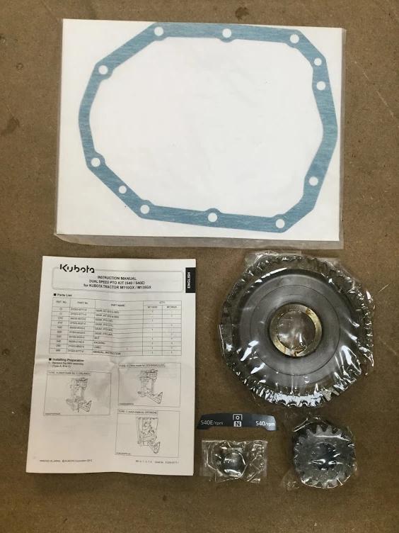 3Y503-97711  Kubota M135GX Tractor PTO Kit ( 6 Spline, 540 / 540E )