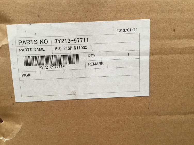 3Y213-97711 Kubota MGX-III Tractor PTO Spline Kit ( 6/21 )