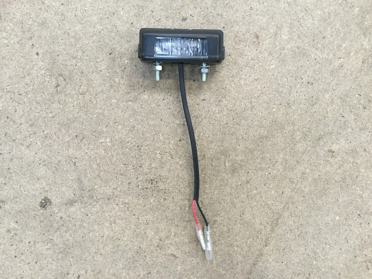 W24TS-00632  Kubota Number Plate Light GX