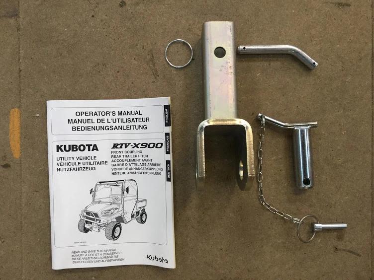 K7596-99180  Kubota RTVX Front Coupling / Front Draw Bar