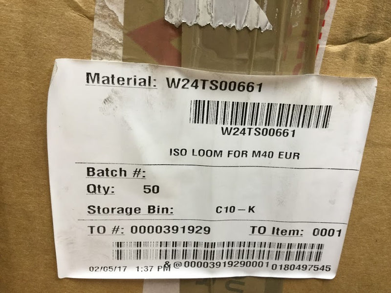 W24TS-00661  Kubota M40 Tractor ISO Loom