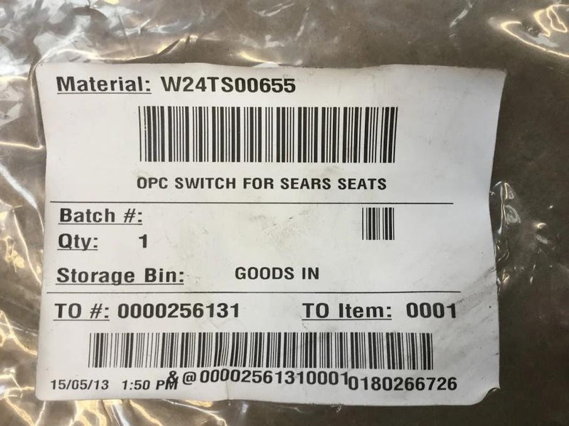 W24TS-00655  Kubota OPC Switch for Sears Seats