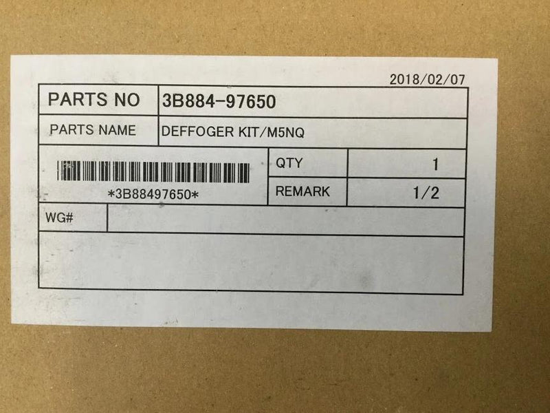 Kubota Tractor Rear Window Glass 3B884-97650  Kubota M5002 NQ Tractor Heated Rear Window Kit