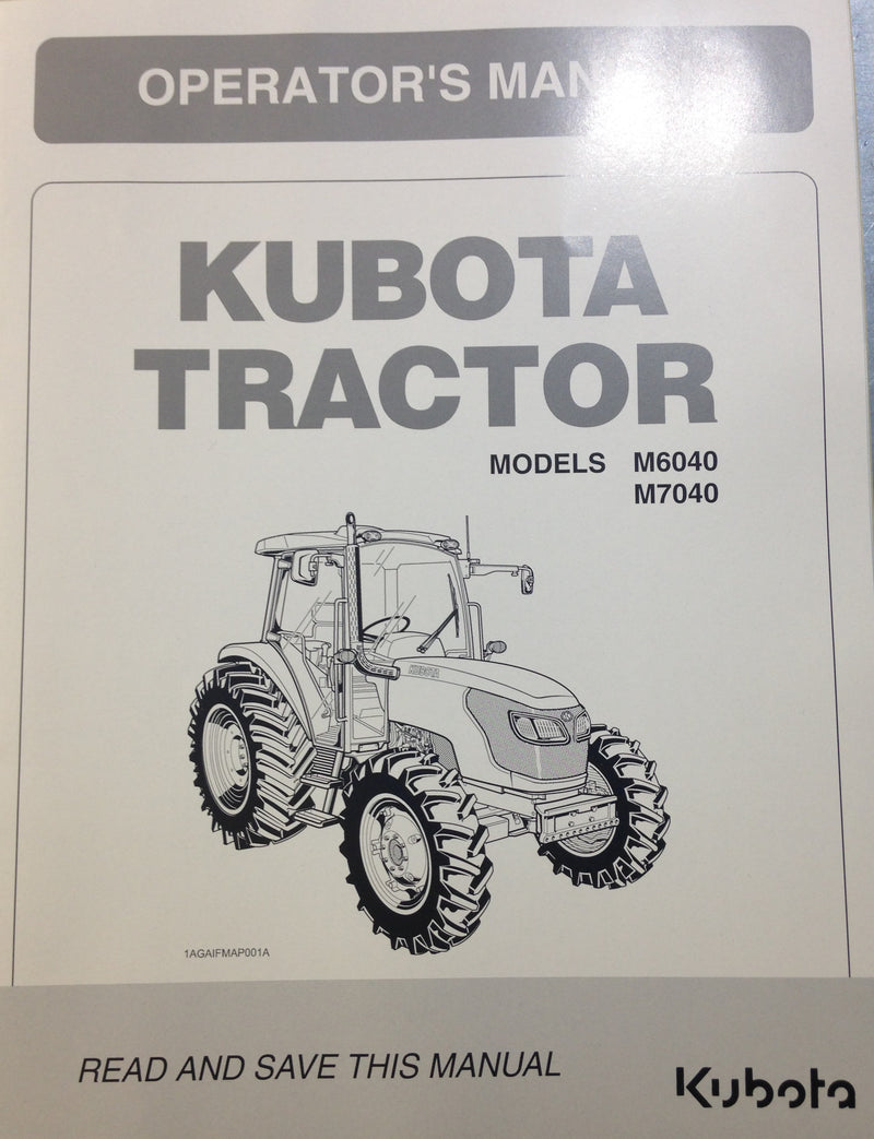 Kubota Operators Manual - M6040 M7040 – Hughie Willett Machinery