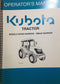 Kubota Operators Manual - M7040 & M8540 Narrow