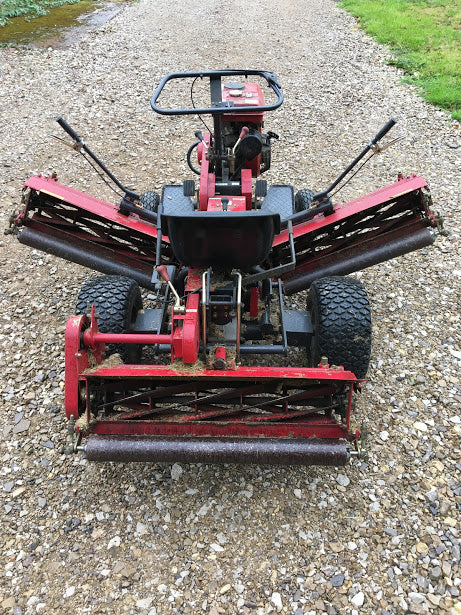 Saxon Triple LM180B Ride On Cylinder Mower