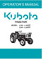 Kubota Operators Manual - L185, L245 Tractor