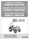 Kubota Operators Manual - L2900, L3300, L3600, L4200 GST Tractor