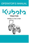 Kubota Operators Manual - L4100 Tractor