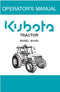Kubota Operators Manual - M105S Tractor