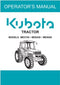 Kubota Operators Manual - ME5700, ME8200, ME9000 Tractor