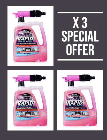 Multibuy Special Offers - Wet & Forget Rapid Mould Lichen & Algae Remover 2L