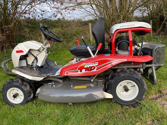 OREC RM982F RABBIT Mid Mounted Rideon Mower 38" 4WD