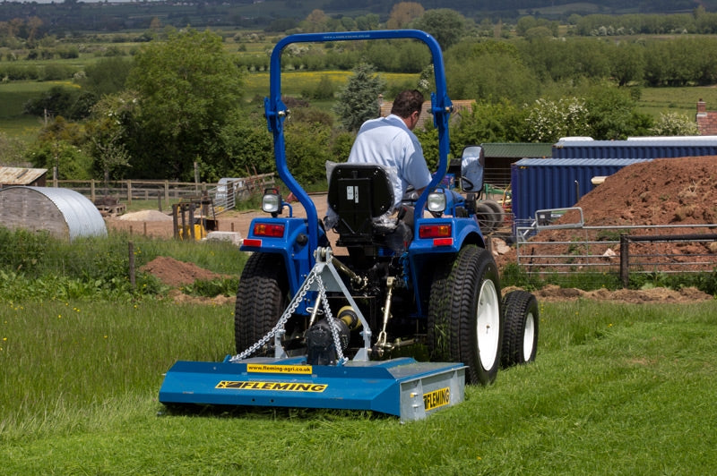 Fleming Compact Tractor Grass Toppers / Paddock Toppers 3ft, 4ft, 5ft and 6ft.