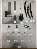Kubota B series W24TS00755 D/A Hydraulic Valve Kit W24TS-00755, Kubota spool valve Kit W24TS00755 Kubota D/A Valve Kit