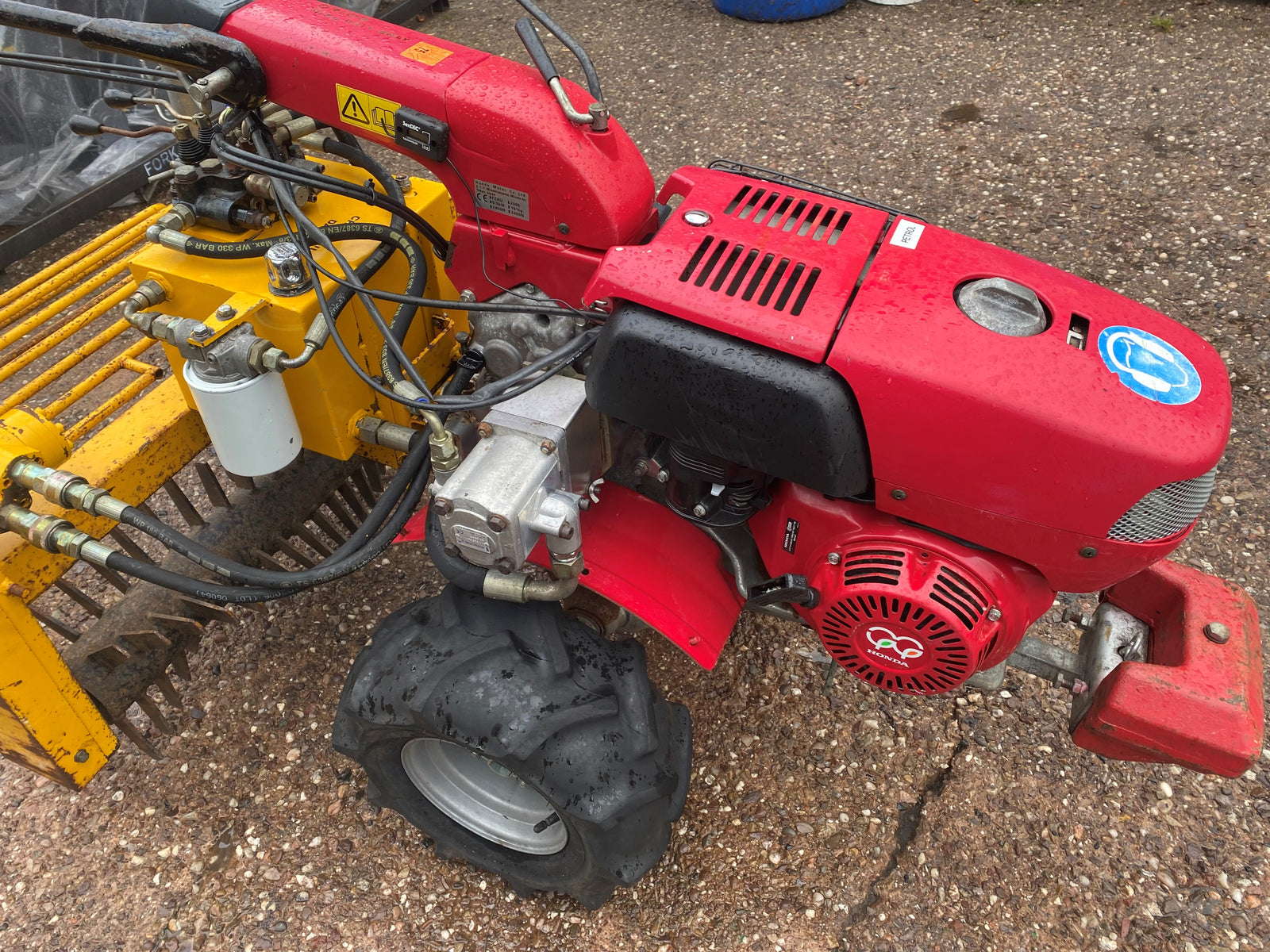 Blec SR3H Rotor-Rake Rotary Stonerake – Hughie Willett Machinery