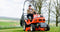 Kubota G21E Diesel Rideon Mower with High Dump Grass collector