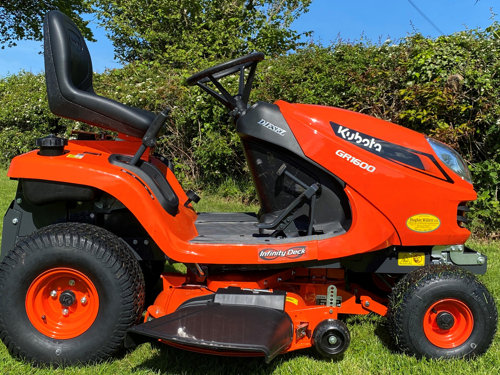 New Kubota GR1600ID Ride On Mower, Diesel with 42