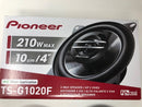 Pioneer TS-G1020F 10cm 2-way coaxial speakers (There are  a set of 2 speakers in each Kit )