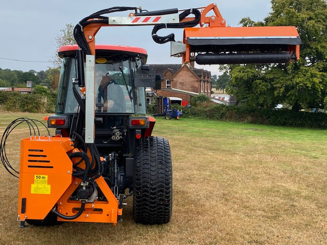 Powerup A100 flail hedge cutter, Compact tractor Flail Hedge Cutter