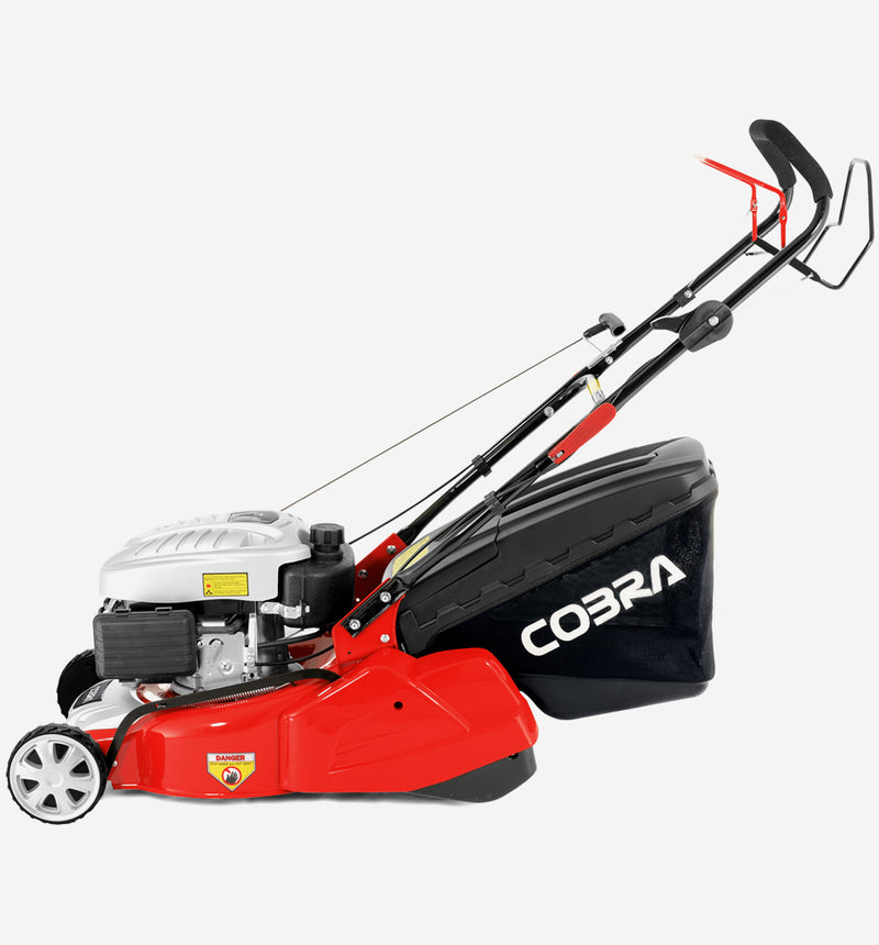 Cobra RM40SPC 16" Petrol Powered Rear Roller Lawnmower