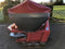 Tomlin Dal Cero tractor mounted salt spreader / Gritter