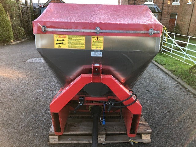 Tomlin Dal Cero tractor mounted salt spreader / Gritter